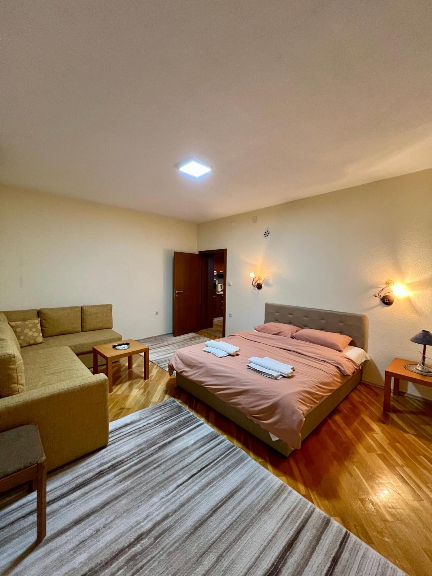 Blue Diamond Apartment Ohrid Bagian luar foto